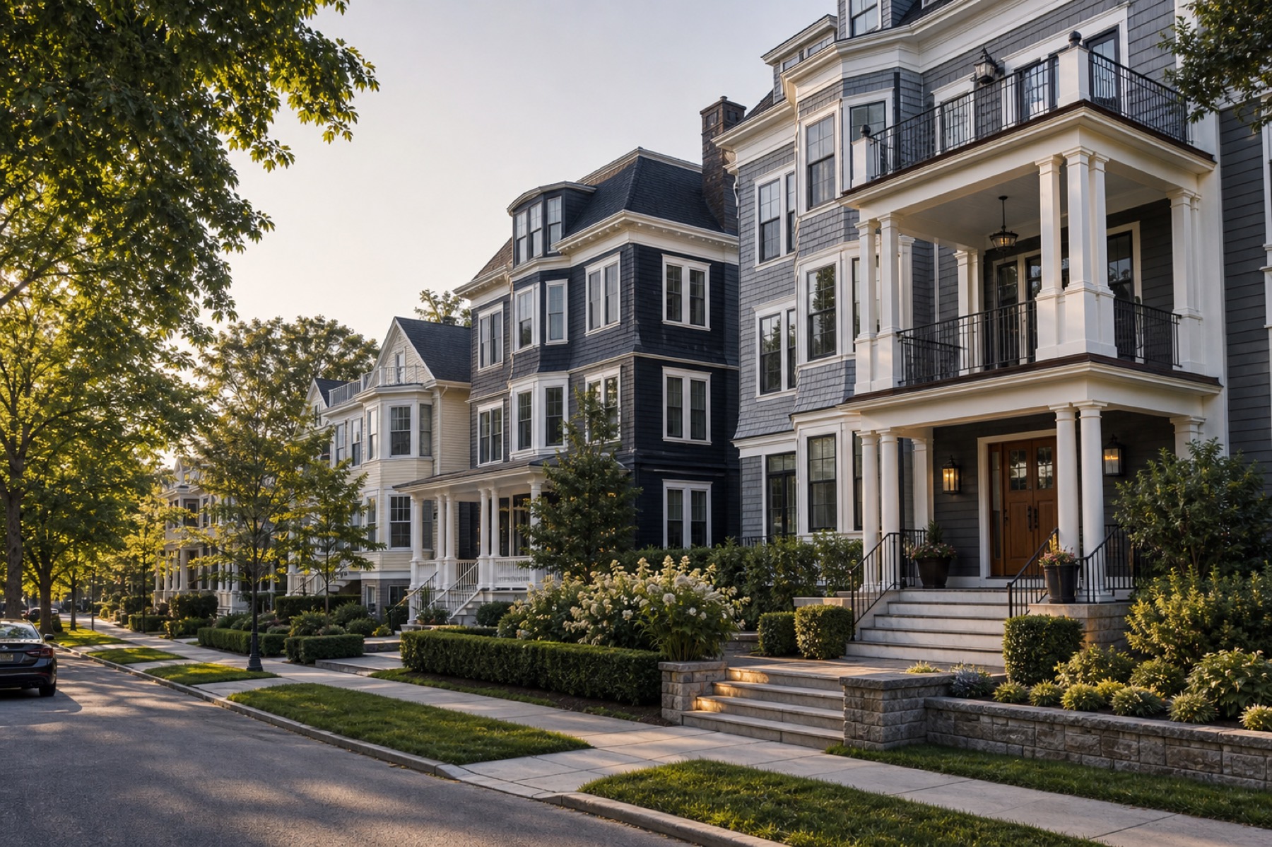 Buy-and-hold in a commuter market
